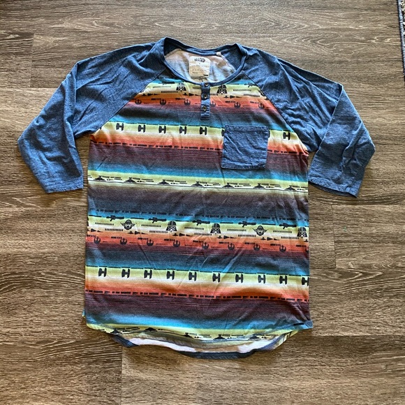 Star Wars Other - Star Wars shirt 3/4 length sleeve